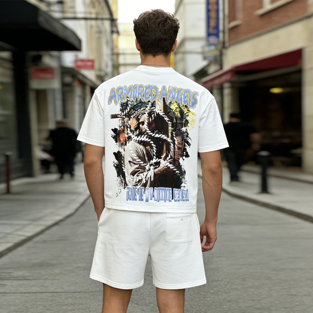 XH-Fashion Pure Cotton Men's T-Shirt with Print - Stylish and Comfortable  Men Tracksuit Manufacturer