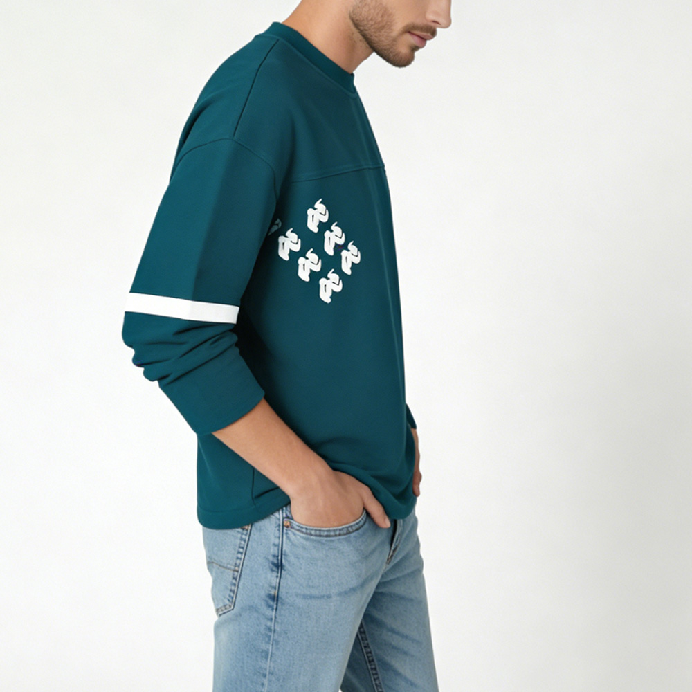 XH-Fashion Customizable Distressed Cotton Tee - Edgy Streetwear Style