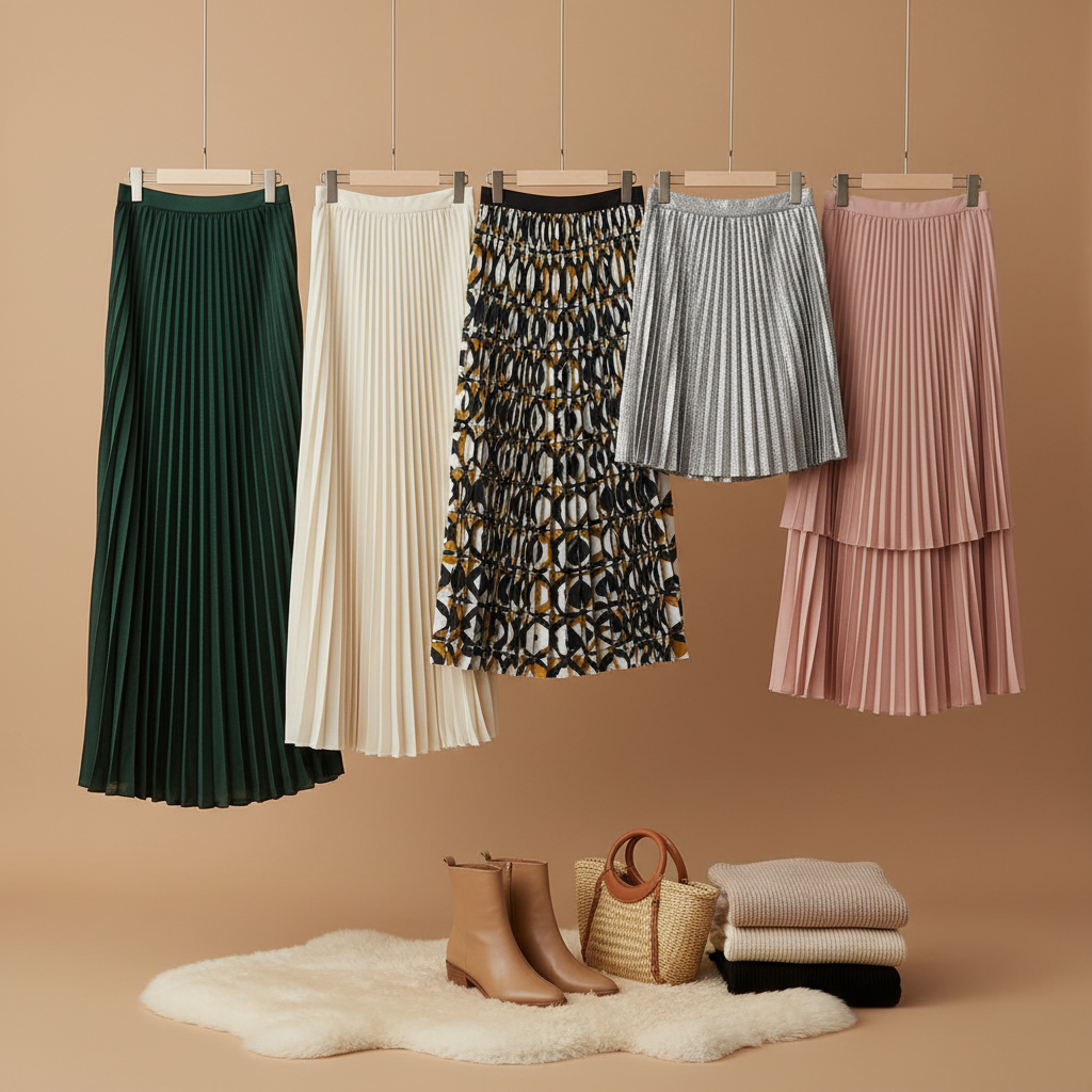 Pleated Skirts For Online Boutique Retailers