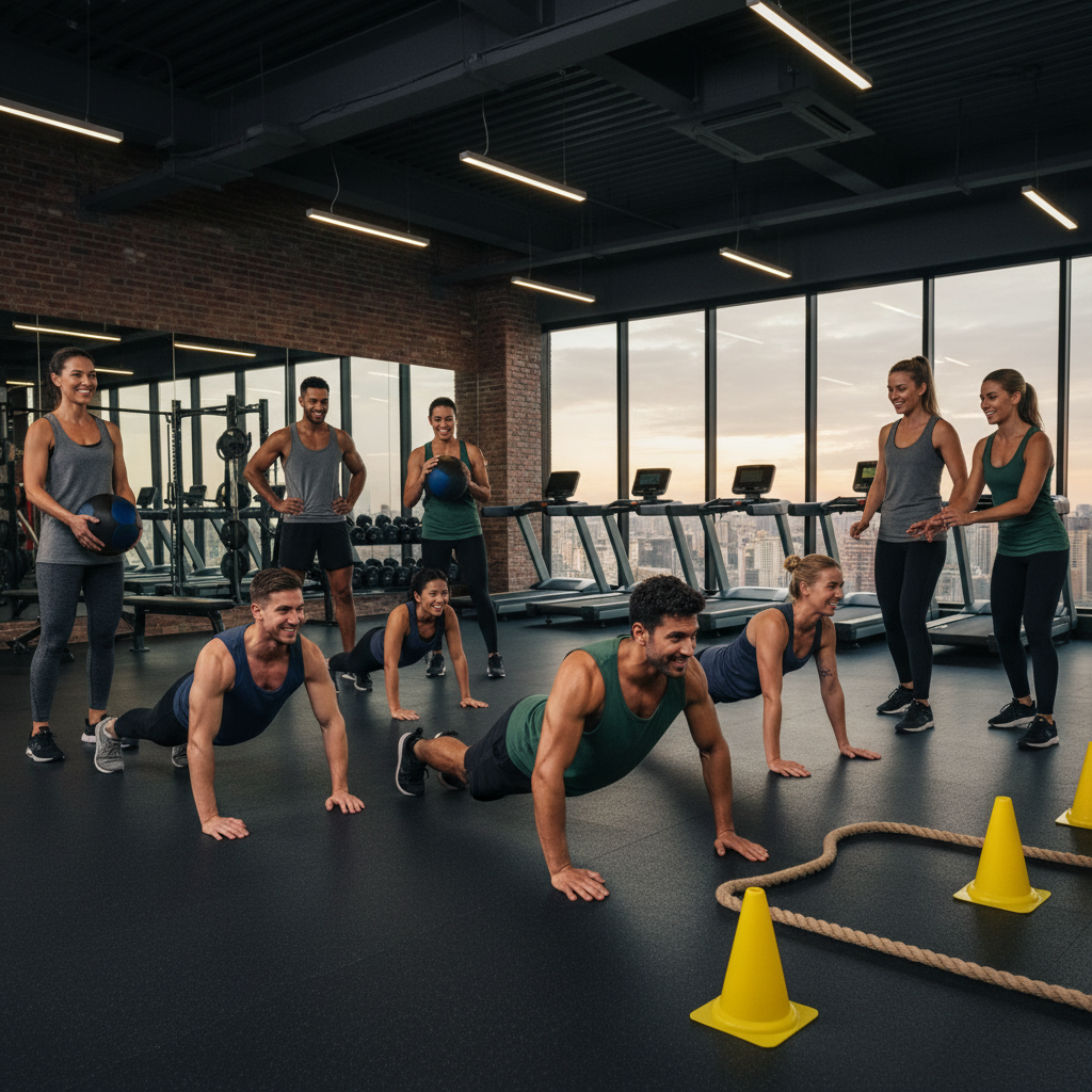 Gym Tanks For Corporate Team Building