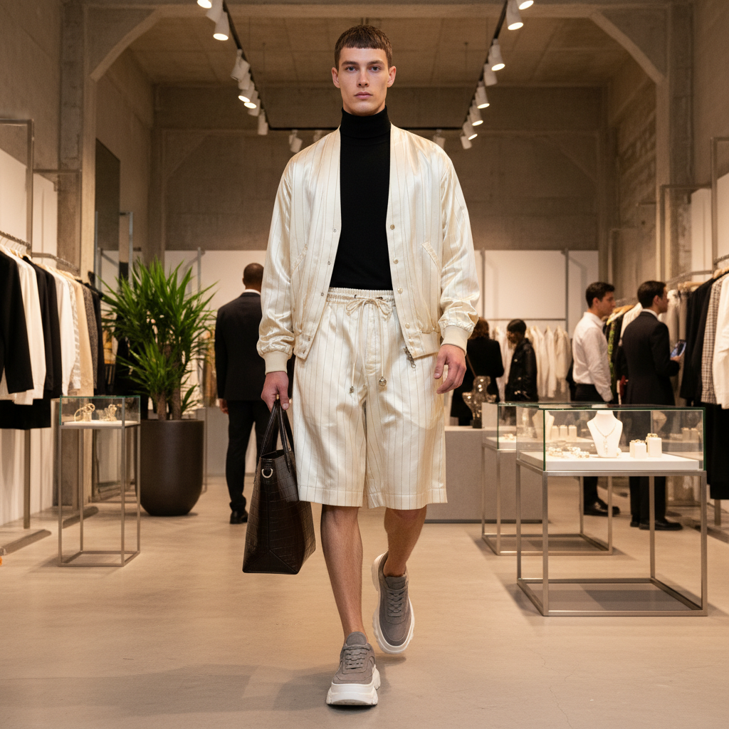 Baseball Shorts For Luxury Street Fashion Pop-Ups
