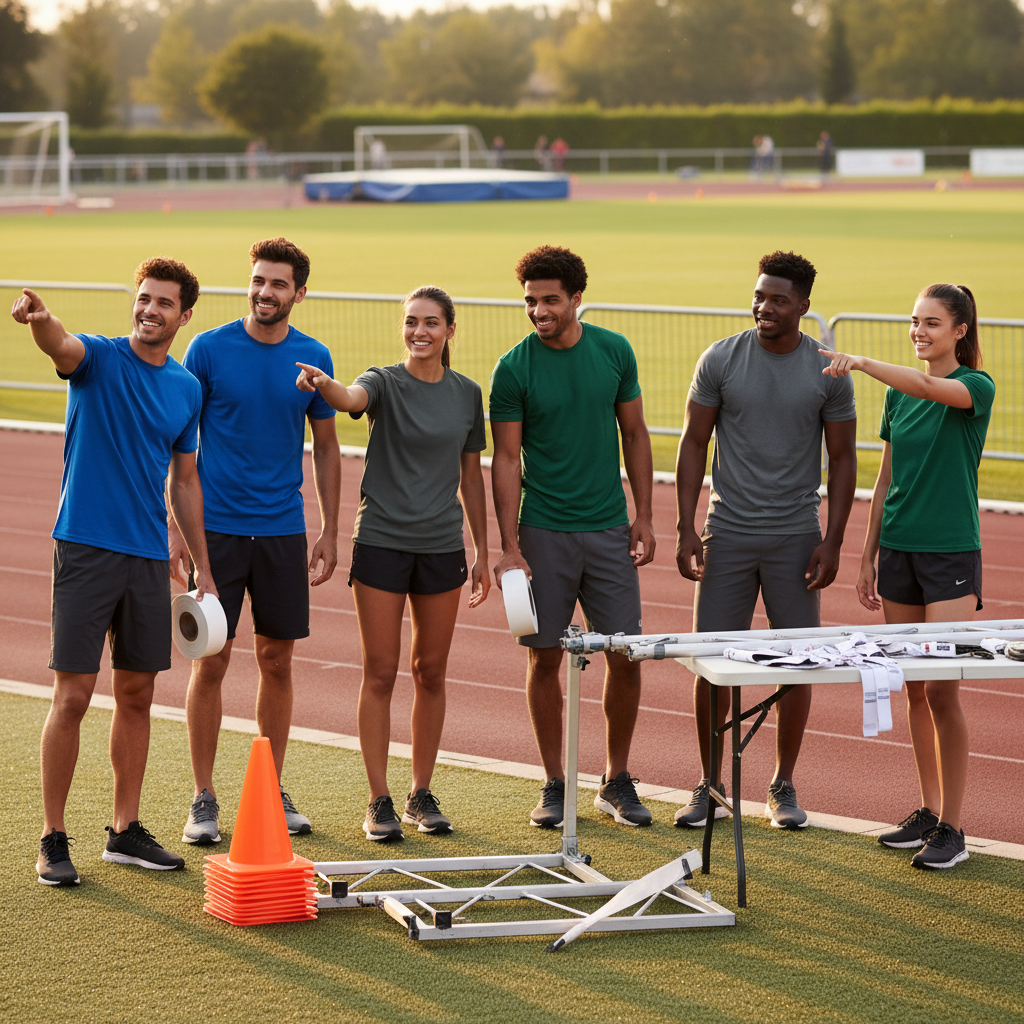 Crew Neck T-Shirts For Sports Event Organizers