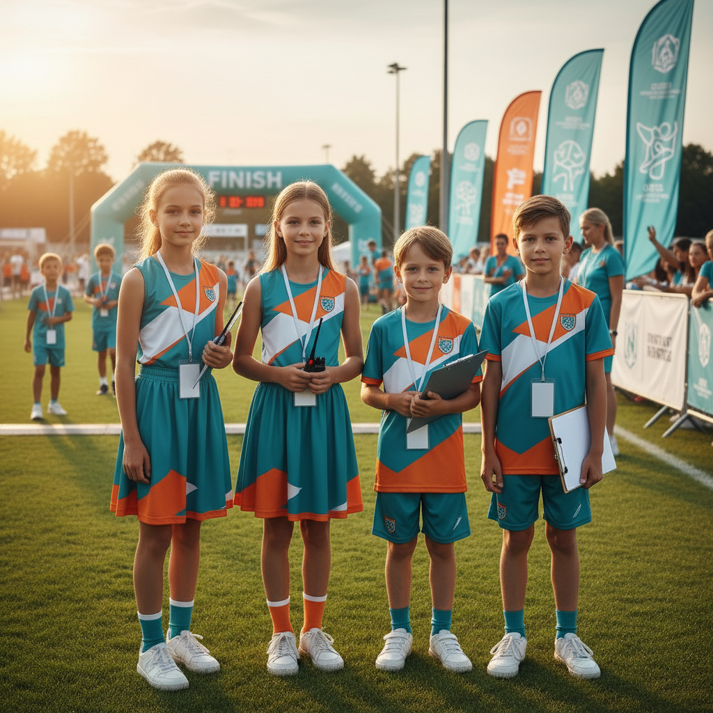 Kids' Dresses For Sports Event Organizers