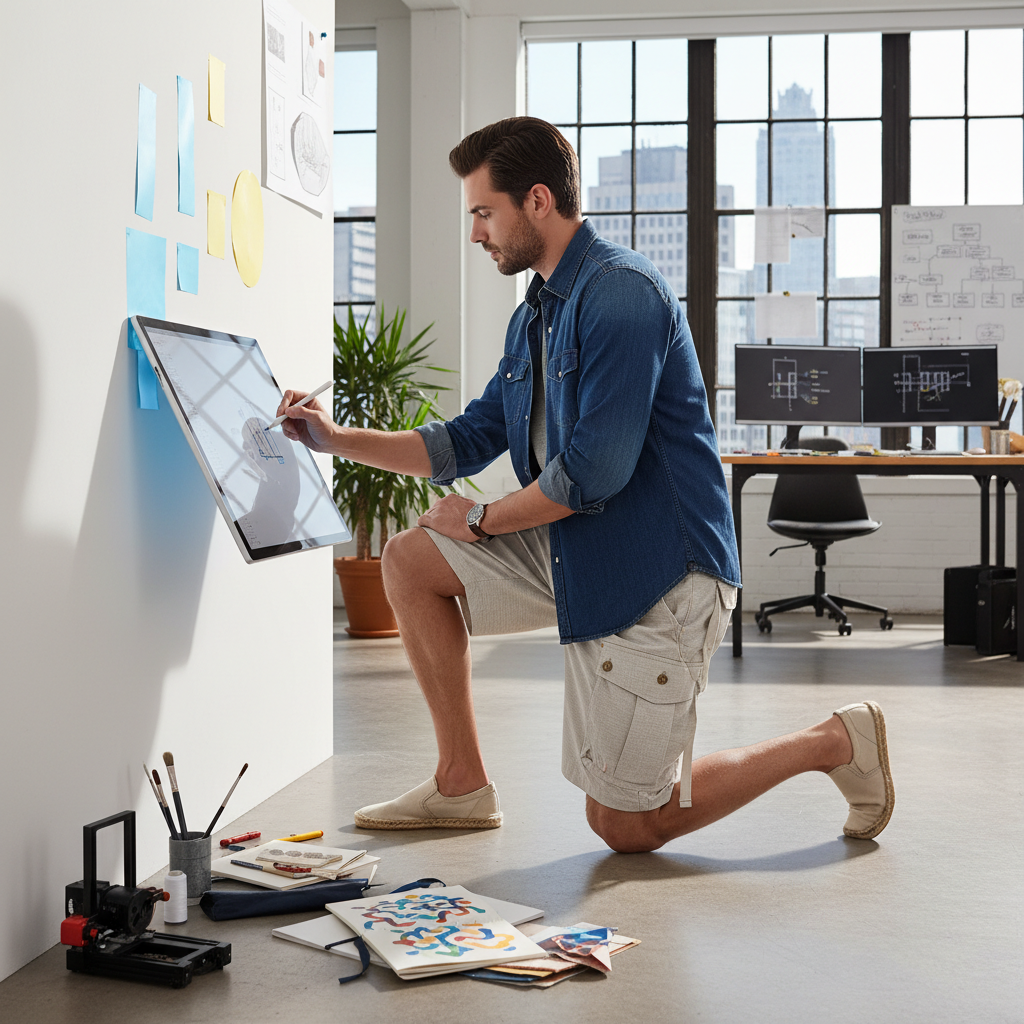 Cargo Shorts For Creative Design Studios