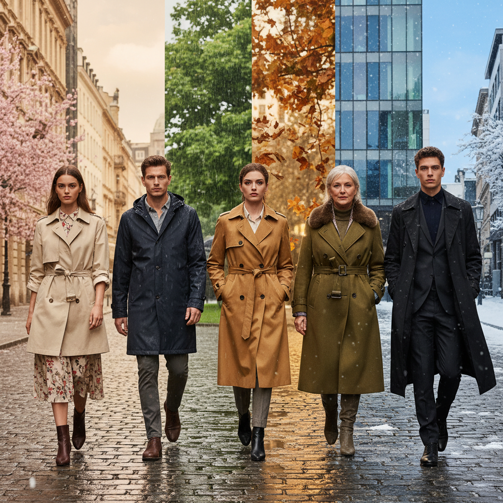 Top 5 Trench Coats for Every Season: Style, Comfort, and Durability Insights