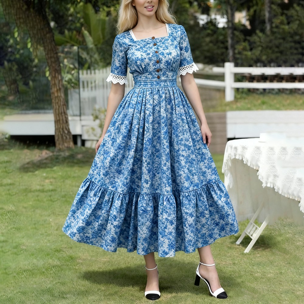 XH-20 OEM Women's Long Dress (4)